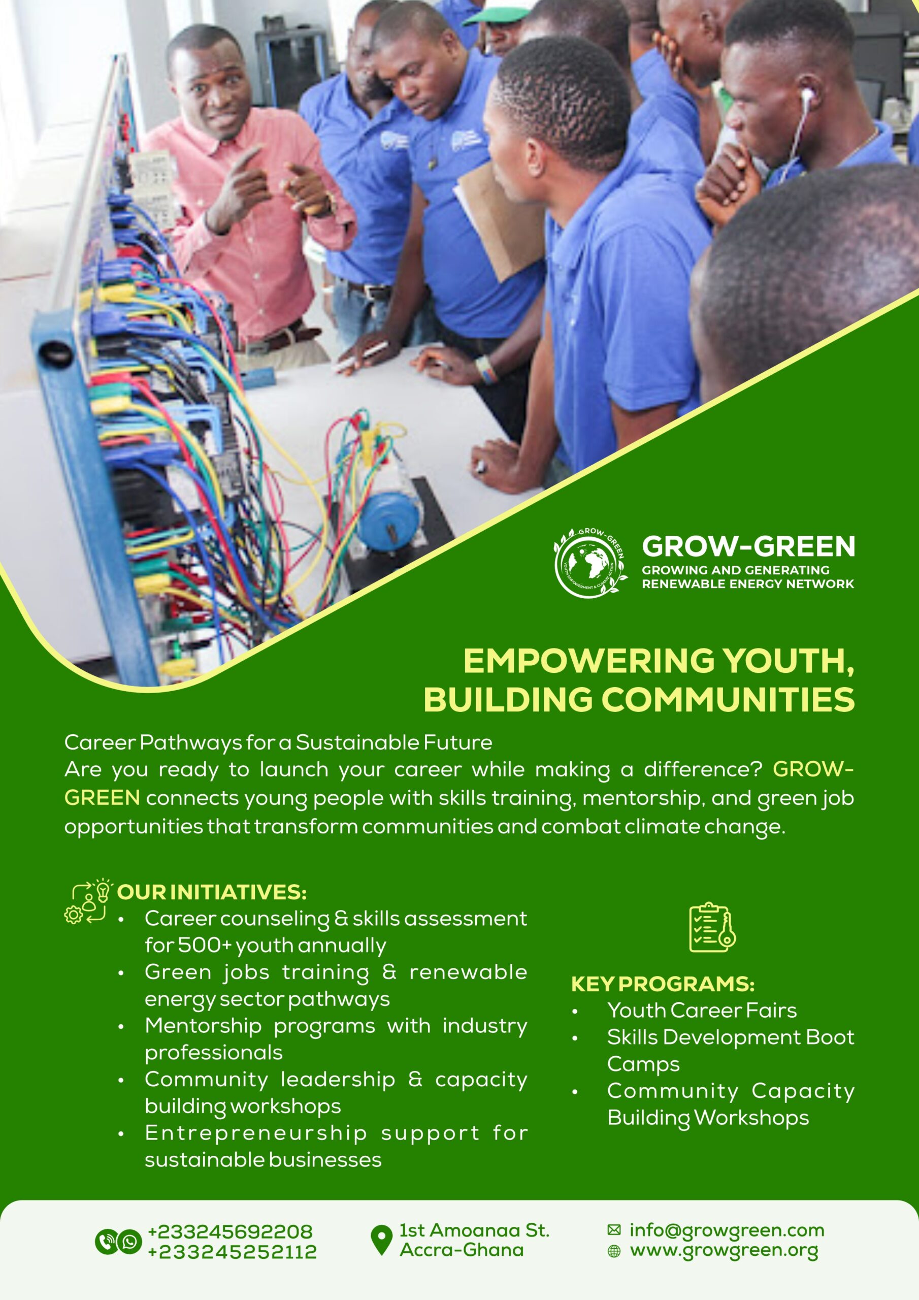 GROW-GREEN Reaches 5,000 Students Across Ghana